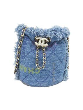 Chanel Shoulder Bag Blue